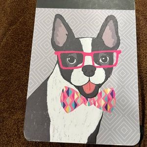 New Clementine notepad with dog